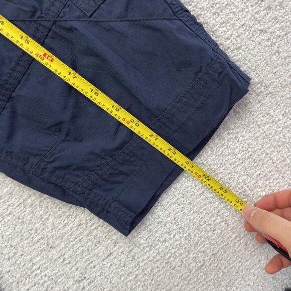 NWT* Projek Raw Cargo Shorts Mens 30 Blue Y2K Casual Gorpcore Tech Hiking - Picture 9 of 10